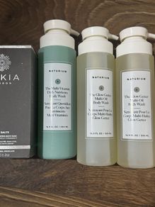 Body wash and bath salt new