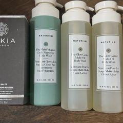 Body wash and bath salt new