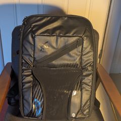 Rockrider Cross-Country Racing Travel Backpack (38L) - Decathlon Cycling & Travel Bag - Black