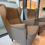 Pair of Ikea Strandmon Wingback Armchairs Image 5