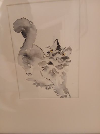 Japanese Brush Painting by S. Rush