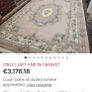 Rug Chinese Aubusson hand knitted Image 10