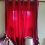 red curtains Image 3