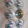 6 Geisha plates, beautiful to look at, D18 Image 3