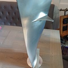 Mounted Airbus A340-300  CFM 56-5C Stage 1 Titanium Jet Engine Blade, Aircraft, Aviation