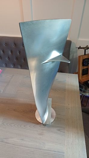 Mounted Airbus A340-300  CFM 56-5C Stage 1 Titanium Jet Engine Blade, Aircraft, Aviation
