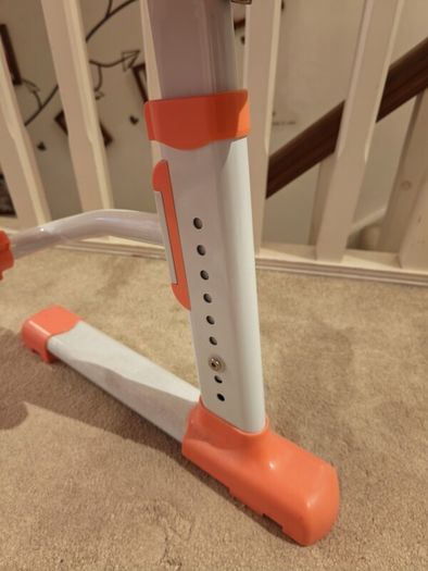 Adjustable Pink Kids Study Chair with Footrest