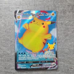 Surfing Pikachu Vmax 9 Pokemon Celebrations