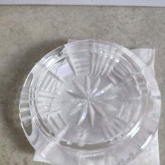 Rare find Vintage 1960's Waterford Crystal 5" Ashtray. Old Mark. Ireland.