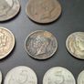 Italian coins, including silver example Image 9