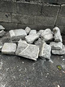 garden granite stones