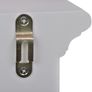 Wooden Kitchen Wall Cabinet with Glass Door White Image 6