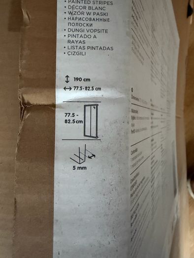 Bi-fold Shower Door