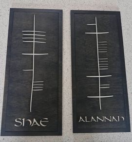 Handmade wooden signs