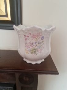 vintage plant pot