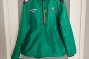 Retro 2017 Connacht Rugby windbreaker 1/4 zip jacket