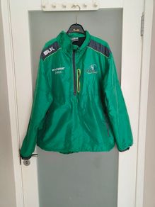 Retro 2017 Connacht Rugby windbreaker 1/4 zip jacket