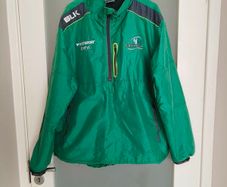 Retro 2017 Connacht Rugby windbreaker 1/4 zip jacket