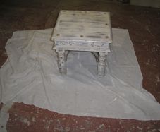 Chunky coffee table