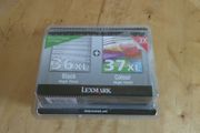 Genuine Lexmark 36XL &amp; 37XL Ink Cartridges Twin Pack Black &amp; Colour High Yield Brand New Sealed