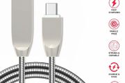 Metal Type C USB C Charger Cable for Galaxy S8 S9 S10 Plus A51 A71 A41 Huawei LG