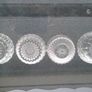 Vintage 60's/70's Glass Dessert Dishes X 4 Image 3