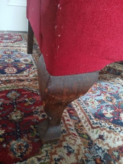 2 Vintage Wingback Armchairs