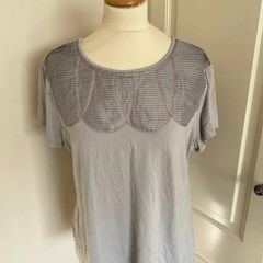 Betty Jackson grey viscose top size 18