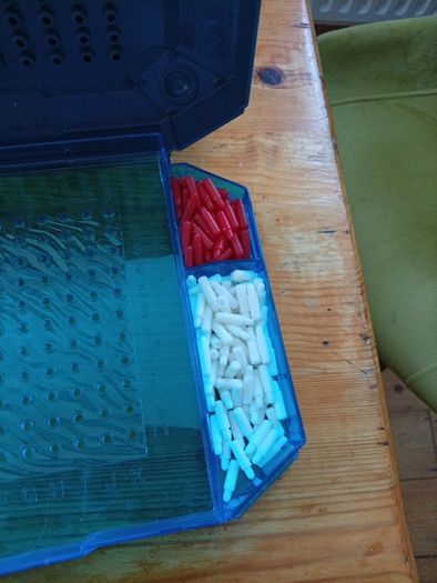Battleship/Sea Battle board game.