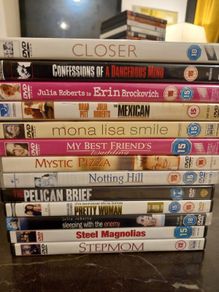 Julia Roberts Dvd Collection Bundle Mystic Pizza Stepmom Steel Magnolias Pretty Woman Etc