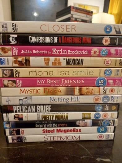 Julia Roberts Dvd Collection Bundle Mystic Pizza Stepmom Steel Magnolias Pretty Woman Etc