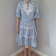Derhy cotton dress size S, UK 10