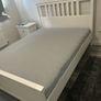 HEMNES bed frame with mattress Image 2