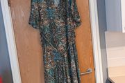Encuentro Shirt Dress With Self Tie Belt. Size 44 - 16.  B.N.W.T