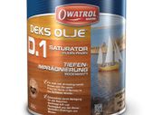 Owatrol Deks Olje D1Deks Olje D1, Saturating Wood Oil, Interior, Exterior, Hard Woods, Boat & Home Saturating Oil For Interior And Exterior Hardwood With a Clear Satin Finish