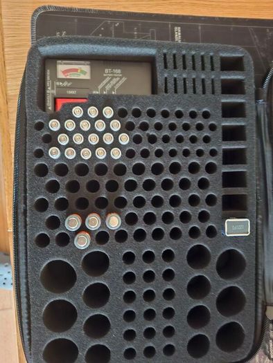 Soft battery storage case