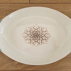 Royal Doultan - Desert Star - 17" Oval Serving Platter, Dinner Plates & Side Plates
