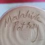 Vintage Malahide Pottery hand painted vase. Image 5