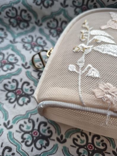 VINTAGE Christian Dior Makeup Bag Jr