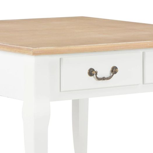 Coffee Table White 80x80x50 cm Wood