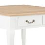 Coffee Table White 80x80x50 cm Wood Image 6