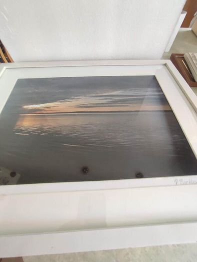Lovely framed print of photo  of SLIGO bay by Paul Buckley  Ireland.