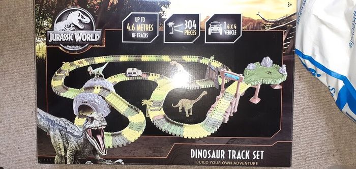 Dinosaur track set