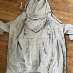 Baby wearing cardigan