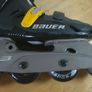 Bauer MVB Inline Skates Rollerblades Black/Yellow Junior / Small AdultUK 3 EU 36 Retro Image 10