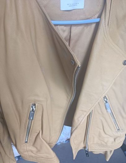 Mango 100% Leather Jacket