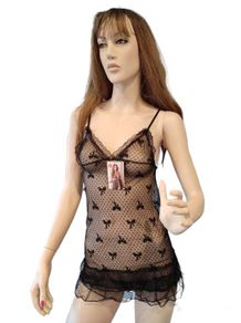 Nightgown with bows