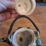 1950s Vintage Japanese Majolica Conch Shell Teapot Image 3