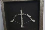 Exquisite Miracle Arrow wall decor in shadow box