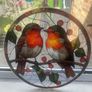 2 Robins Suncatcher Image 2